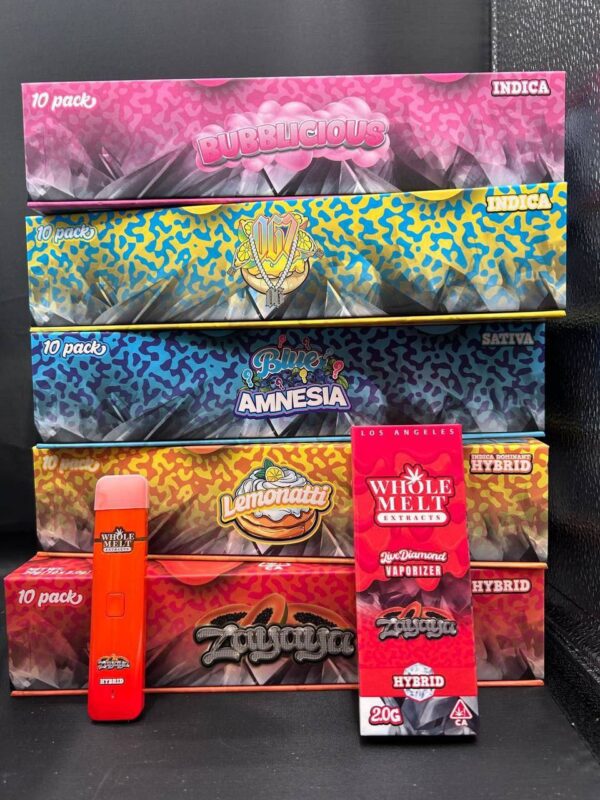 Powerful Wholemelt Zayaya Vape Cart