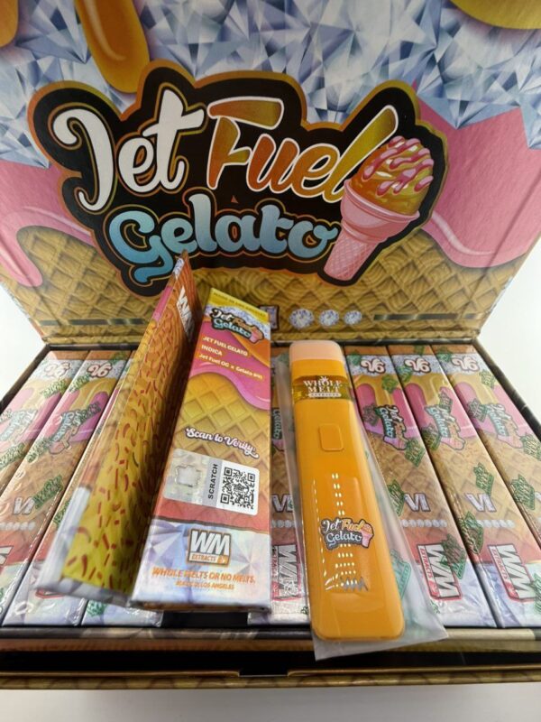 V6 Jet Fuel Gelato vape cart
